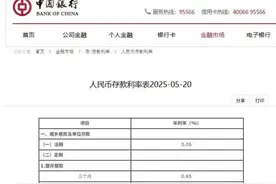 工行、农行、中行、建行、招行等宣布：下调存款利率！图片