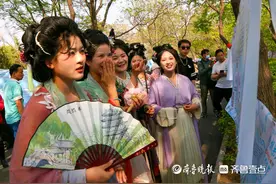 “七仙女”喊你来千佛山相亲大会啦！古装巡游带你感受中式浪漫图片