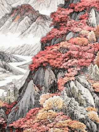 下雪了！雪落终南绝美！