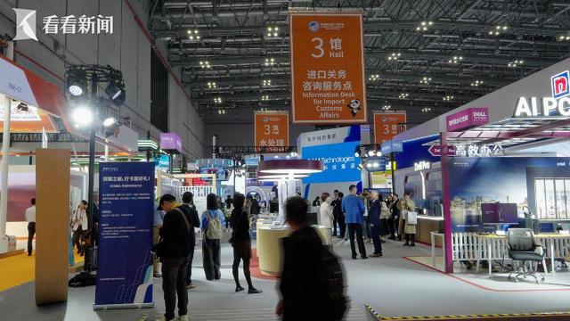 从“芯”脏到会说话的电梯 进博用AI剧透未来生活