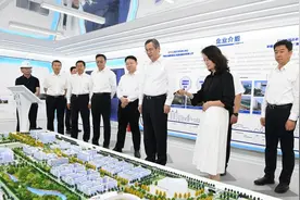 何忠友在兵团第十四师昆玉市调研图片