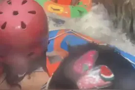 漂流像“渡劫”？如此“刺激”太危险！安全提示→图片