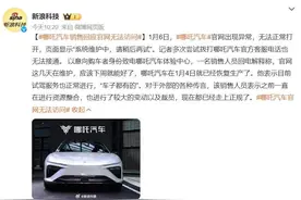 哪吒汽车新年打喷嚏，业界该防范“极越式”休克了｜热财经图片