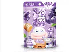 霉菌超标59倍！新期天1批次麦克卡蜂蜜果冻不合格图片