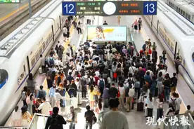 返程客流高峰来啦！5月5日铁路南京站增开临客54.5对图片