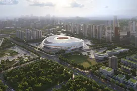 全面动工！国内最大专业足球场广州足球公园球场预计2025年底投入使用图片