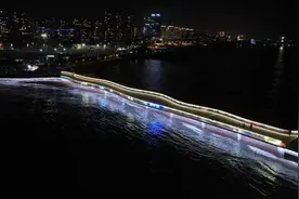 政前方|银装崂山、麦岛夜景、流亭乐雪、上合浪漫……青岛邀您过大年图片