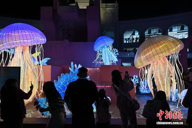 广东广州：2026年首届流溪烟渚新春灯会启幕