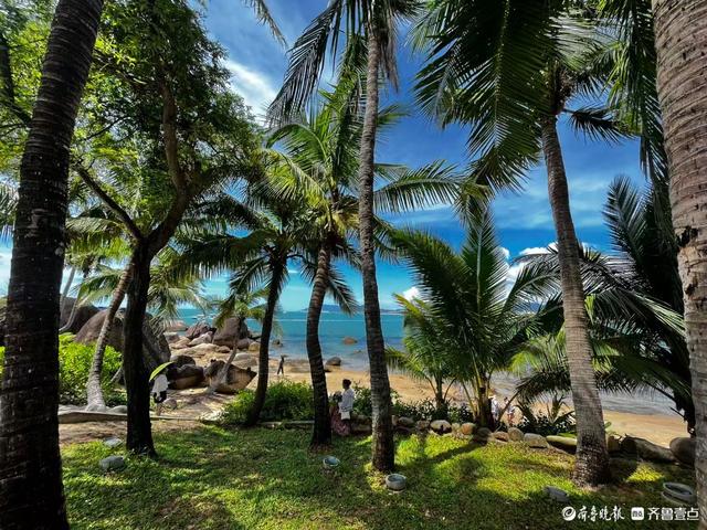 双节拍 | 天涯海角景区，海天一色游人如织