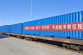 春节不打烊 中欧班列（郑州）开启新年新征程图片