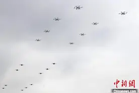 重庆探索低空高密度飞行“密码”图片