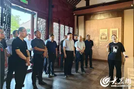 淄博市桓台县卫生健康局赴王渔洋故里开展廉政警示教育活动图片