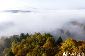 初冬的剑门蜀道，处处如画图片