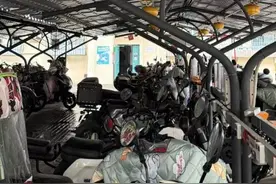 AI与温感双重识别火情 北京首个智能灭火电动自行车车棚投入使用图片