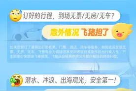 暑期出游退改太贵？飞猪宣布客票免费退、酒店保价等六大硬核保障图片