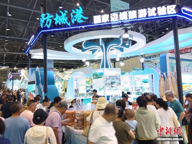 探访中国一东盟博览会旅游展区：市民游客逛展忙