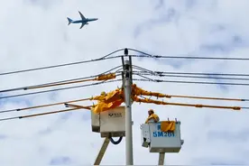 福州长乐：电力“强支撑” 助力机场第二高速公路项目建设跑出“加速度”图片
