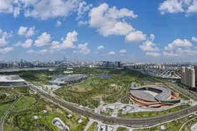 黄浦江畔“绿心”绽放——从上海世博文化公园看新发展理念图片