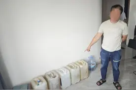 “油”不得你！曲靖一男子非法储存散装汽油被拘！图片