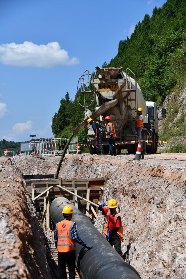 每天保持3500立方米开挖强度｜贵州宣威水库工程多面施工建设提速