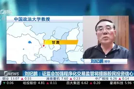 刘纪鹏：证监会加强程序化交易监管将提振股民投资信心视频封面