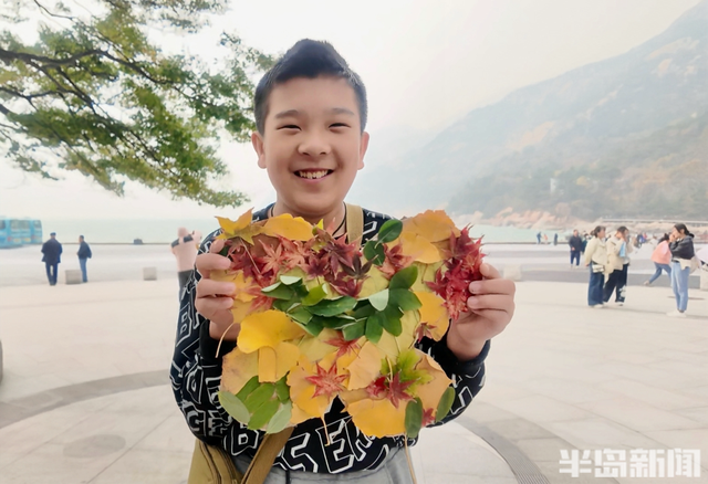 崂山太清“拾叶成趣”：一片彩叶，定格限定浪漫