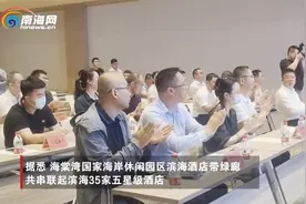 “政府+企业”推动三亚海棠湾景观环境再升级 8家酒店企业认建认养约300亩面积绿地图片