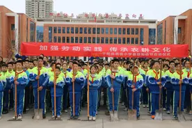 千阳县燕伋小学：加强劳动实践 传承农耕文化图片