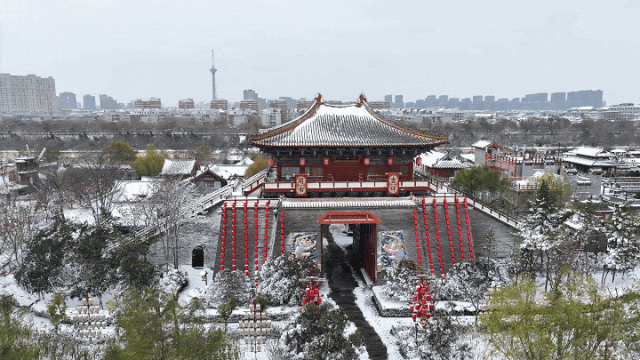 龙亭区雪天限定！温暖有新意！