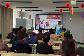 【博爱家园】“走进消防，安全同行”全国消防安全日应急逃生演练图片