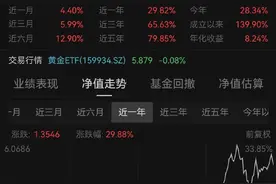 金价不断创新高，多只黄金ETF今年都涨近30%，明年还能买吗？图片