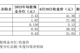上市险企纷纷跟进中期分红，股息率有望再提高图片
