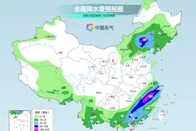 南方强降雨持续 明天起我国高温发展增多图片