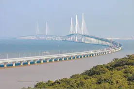 请收好这份行车指引 打卡黄茅海跨海通道美食美景图片