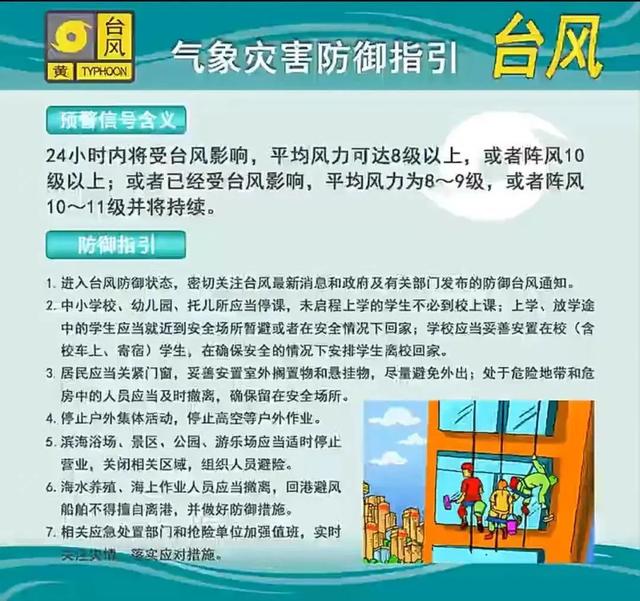 受台风影响广州多区发布停课通知