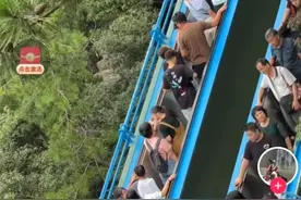 火上热搜！神仙居景区教你“无痛爬山”图片