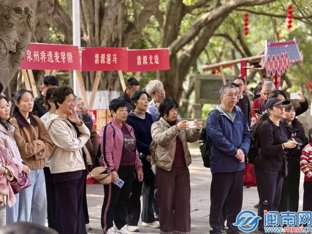 泉州清源山“非遗”不打烊  带市民游客沉浸式体验闽南年味