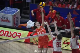 祝贺！世界女排联赛中国香港站：中国女排3比0胜波兰女排图片