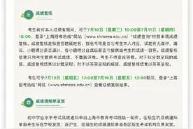 沪2024年中考、初二历史学业考成绩本周公布！查询方式在此→图片