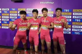 中国男子4×400米接力队破全国纪录，获世锦赛门票图片