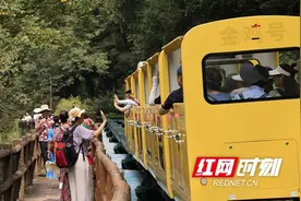 张家界国家森林公园 ：十里画廊游人多 初秋赏景正当时图片