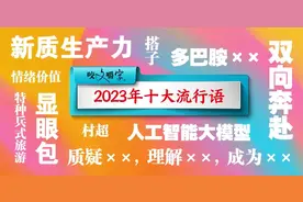 2023年十大流行语发布，您最常用哪些？图片