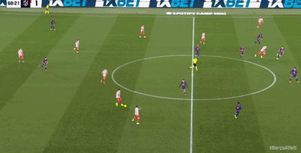 西甲：巴萨3-1逆转马竞