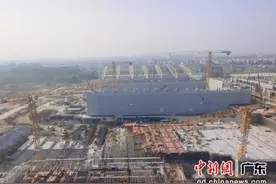 广州空港经济区会展中心项目加快建设步伐图片