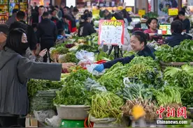2月中国CPI同比下降0.7% 春节错月等因素影响图片