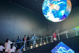 五心同创科技强国 | 北京怀柔：“数字地球”模拟全球风云图片