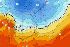 零下8℃！最强冷空气明抵沪，或有短时小雪！中央气象台寒潮、大风预警高挂！这类人群要警惕→图片