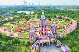 一大波美图来袭！打卡500万株鲜花盛放的梦幻城堡图片