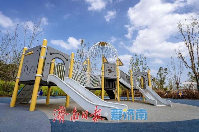 一年四季 泉在济南丨生态与童趣交融！济南丁太鲁新徐片区绿带公园打造休闲新去处