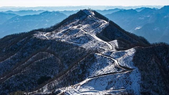 踏雪寻梦，邂逅南漳县主山寨的纯净之美